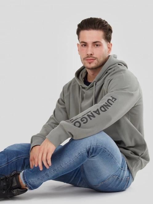 Fundango Talis Hooded Sweatshirt for men in green 5