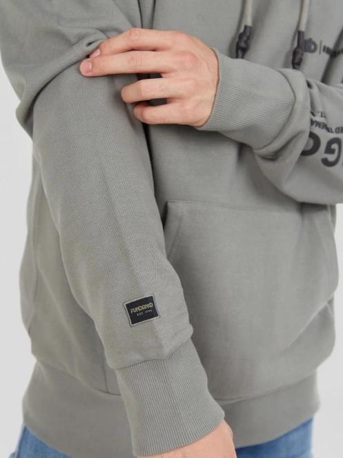 Fundango Talis Hooded Sweatshirt for men in green 7