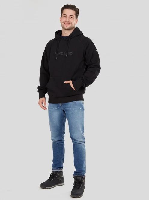 Fundango Talis Hooded Sweatshirt for men in black 4