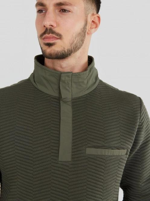 Fundango Vertigo Sweatshirt for men in oliv 5