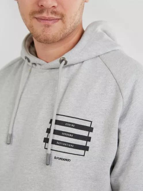 Fundango Talis Hooded Sweatshirt for men in white 5