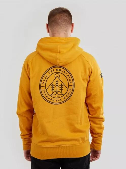 Fundango Talis Hooded Sweatshirt for men in yellow 3