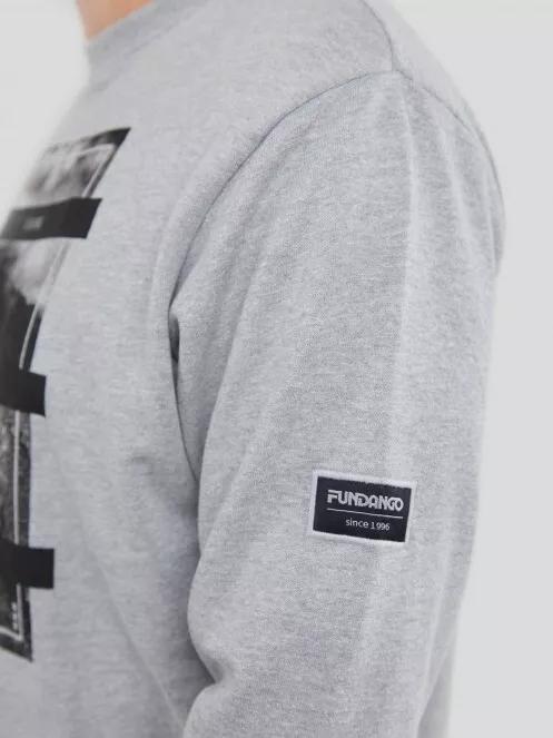 Fundango Warren Sweatshirt for men in grey 5