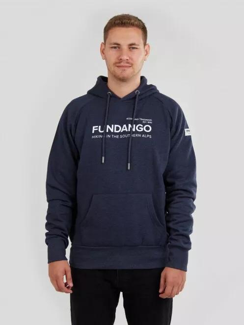 Fundango Dixon Hooded Sweatshirt for men in blue 2