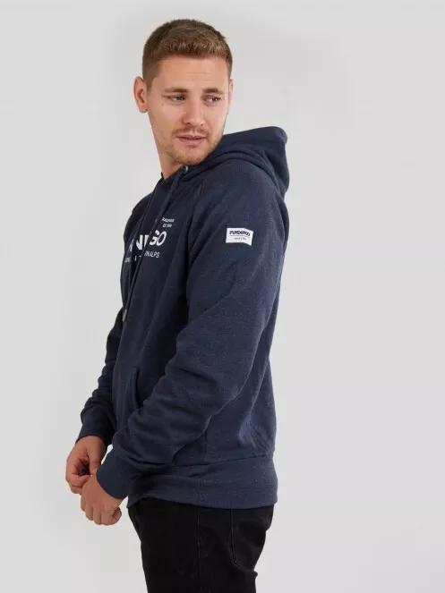 Fundango Dixon Hooded Sweatshirt for men in blue 5