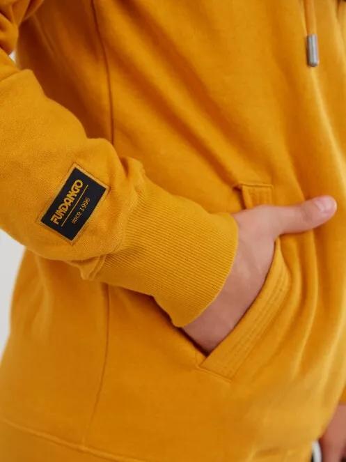 Fundango West Point Hooded Pullover for men in yellow 5