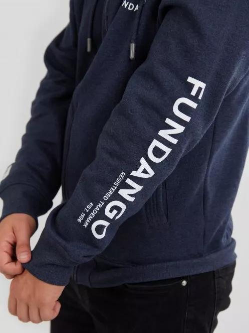 Fundango West Point Hooded Pullover for men in blue 4