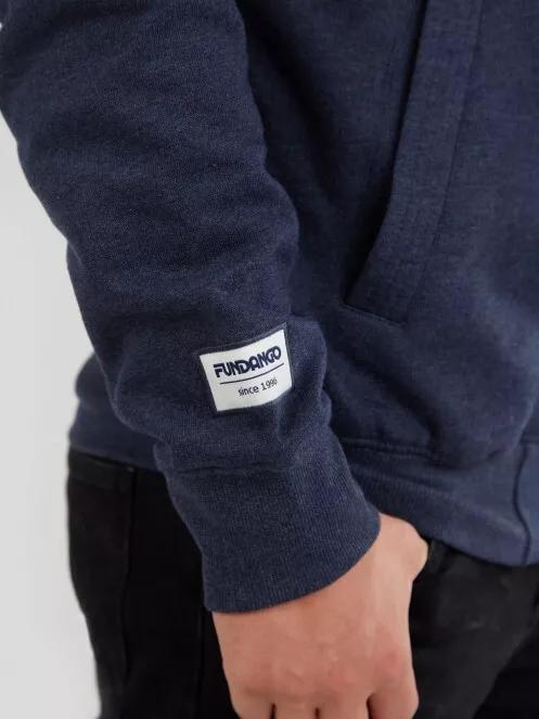 Fundango West Point Hooded Pullover for men in blue 6