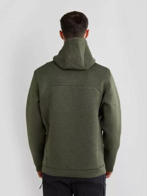 Fundango Hamal Tech Hoodie for men in oliv 3