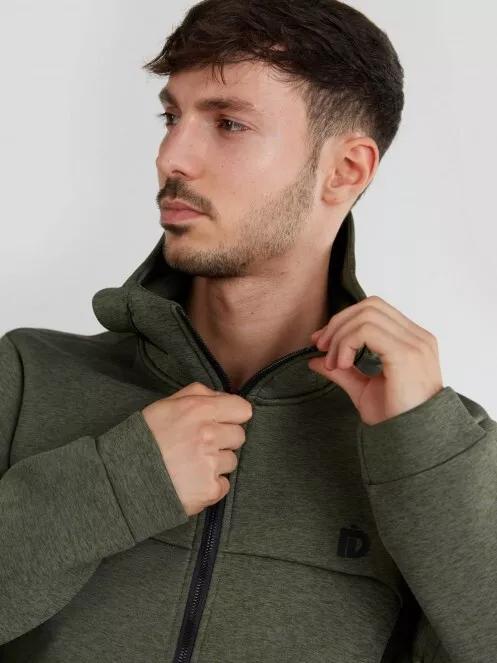 Fundango Hamal Tech Hoodie for men in oliv 4