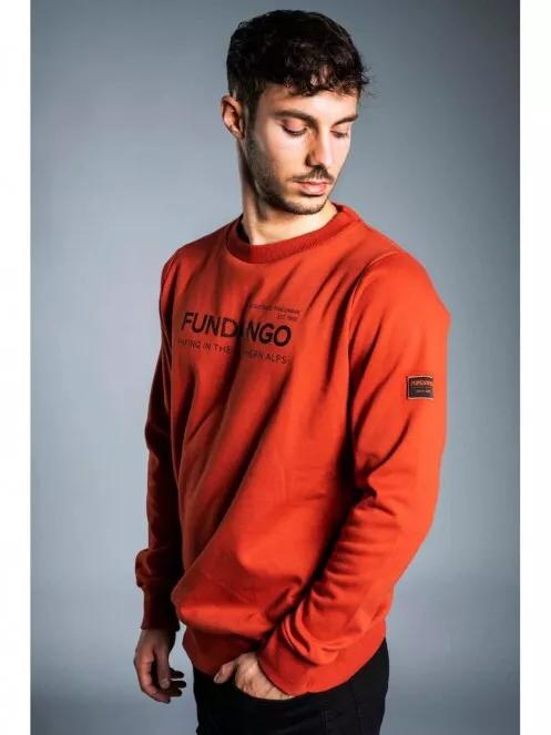 Fundango WARREN Pullover for men in orange 2