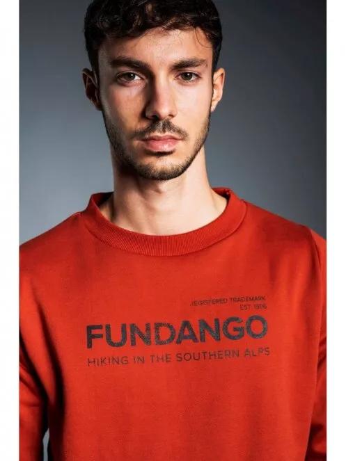 Fundango WARREN Pullover for men in orange 4