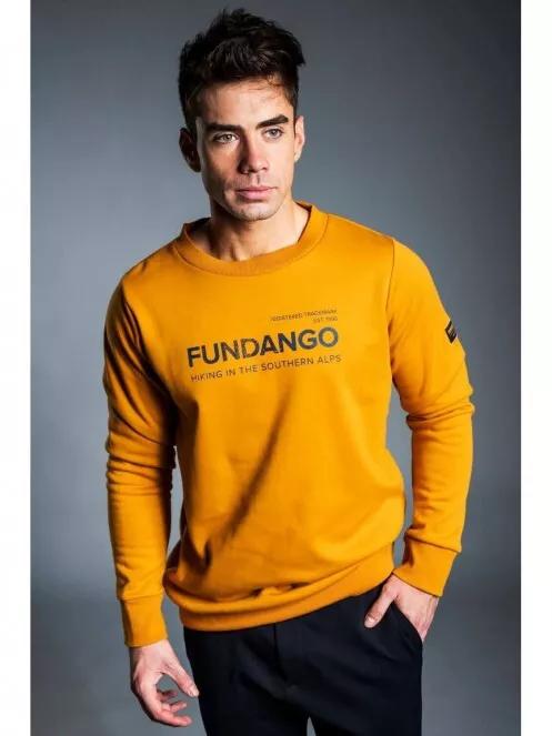 Fundango WARREN Pullover for men in yellow 2