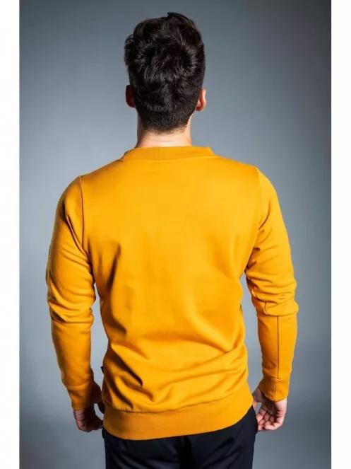 Fundango WARREN Pullover for men in yellow 3