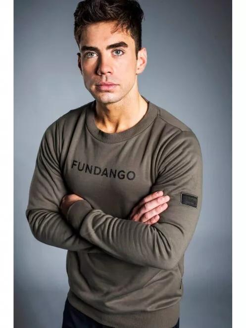 Fundango WARREN Pullover for men in oliv 2