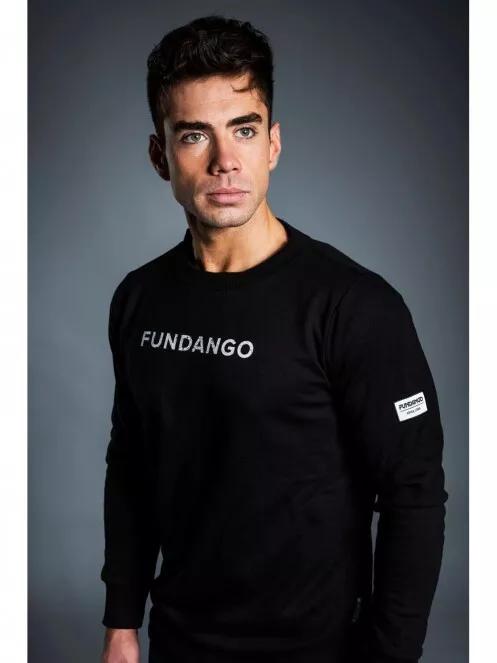 Fundango WARREN Pullover for men in black 2