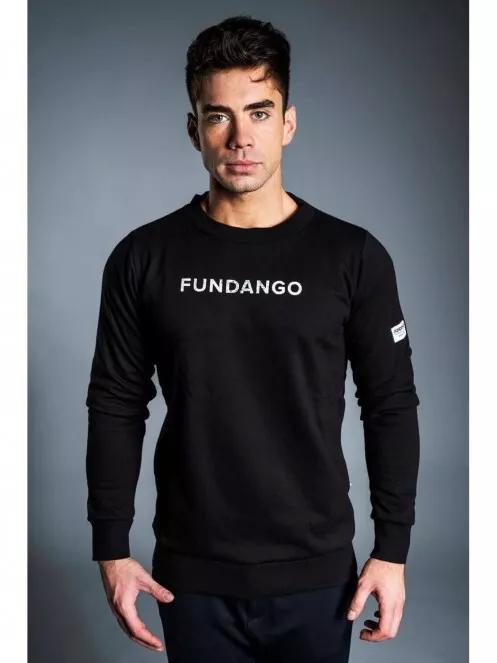 Fundango WARREN Pullover for men in black 4