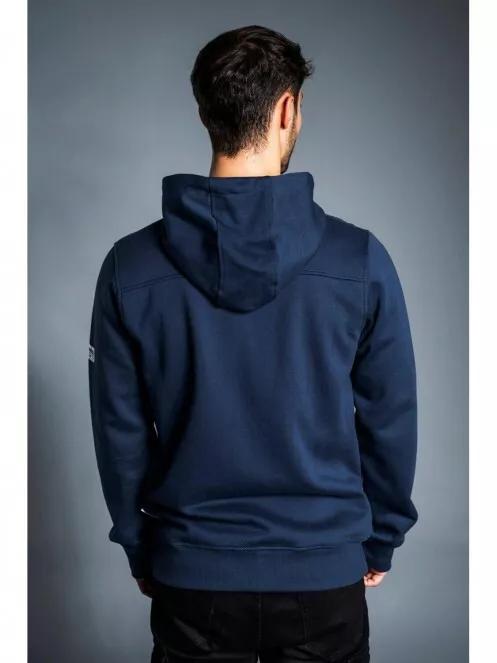 Fundango WEST POINT Hooded Pullover for men in blue 3