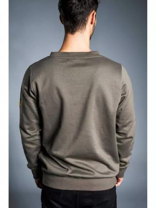 Fundango CAMP Pullover for men in oliv 4