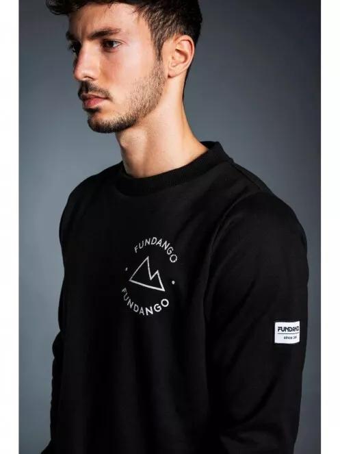 Fundango CAMP Pullover for men in black 5
