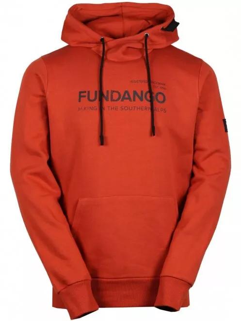 Fundango HOOVER Hooded Pullover for men in orange 5