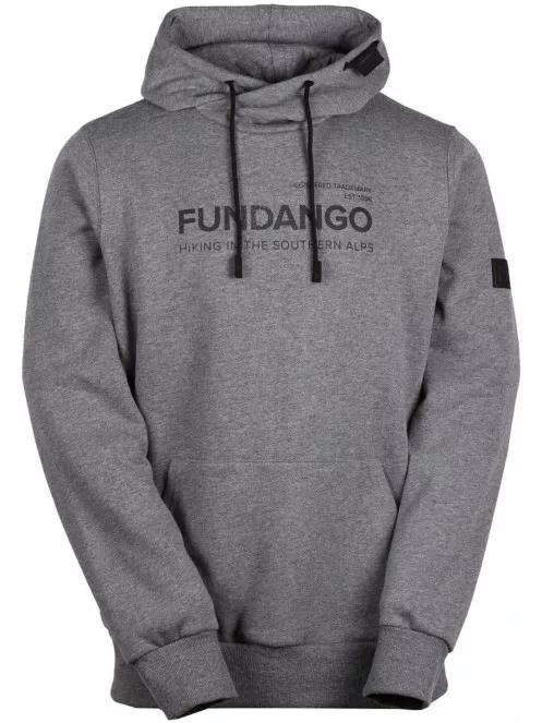 Fundango HOOVER Hooded Pullover for men in grey 7
