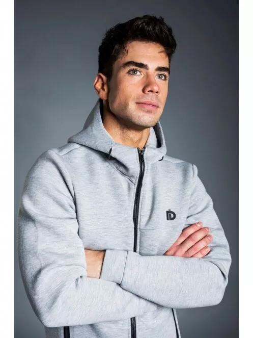 Fundango HAMAL Tech Hoodie for men in grey 2