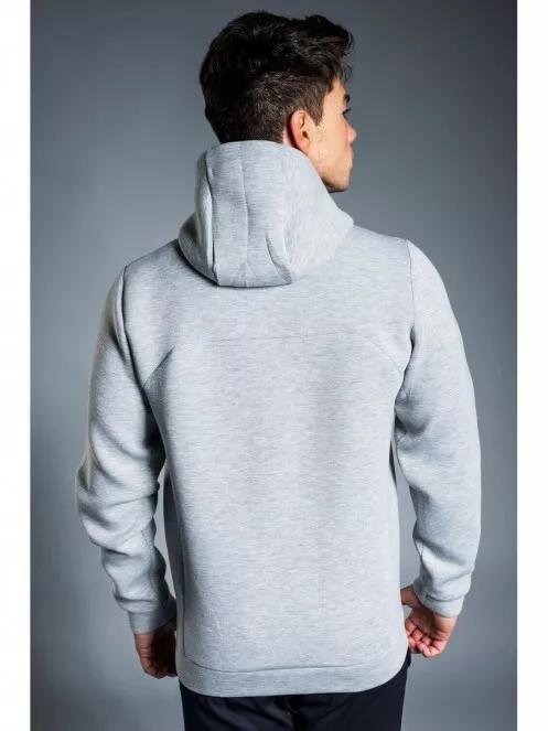 Fundango HAMAL Tech Hoodie for men in grey 3