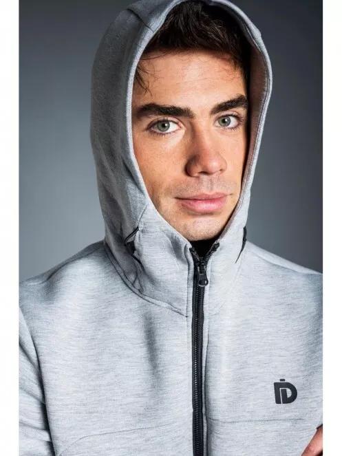 Fundango HAMAL Tech Hoodie for men in grey 5