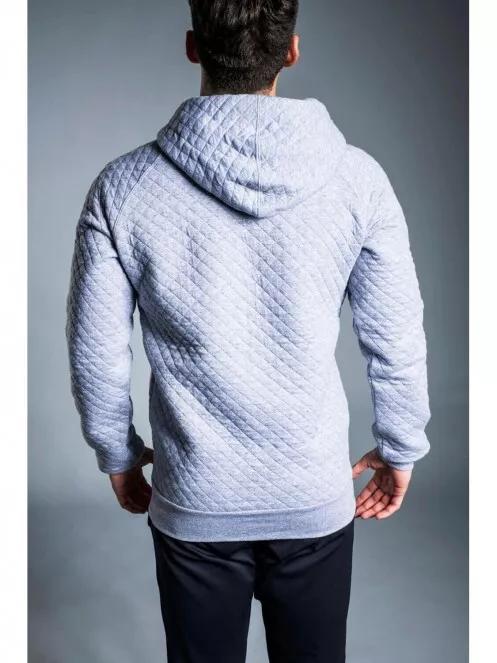 Fundango FORNAX Hooded Sweatshirt for men in grey 3