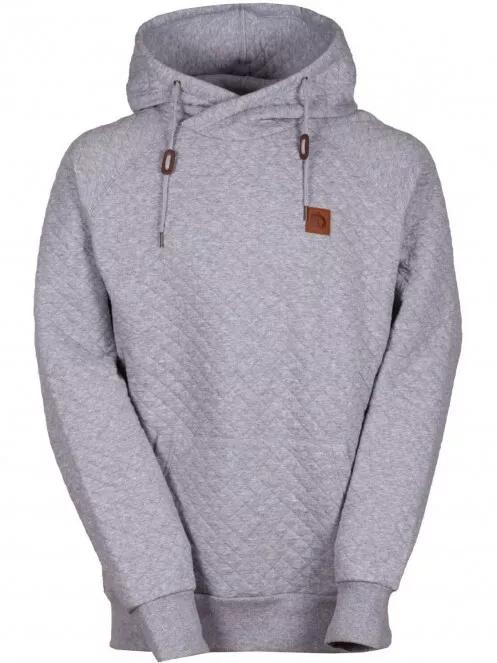 Fundango FORNAX Hooded Sweatshirt for men in grey 4