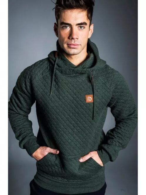 Fundango FORNAX Hooded Sweatshirt for men in oliv 2