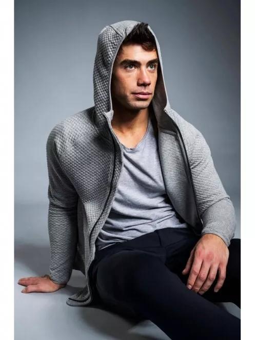 Fundango METEOR Hooded Sweatshirt for men in grey 2