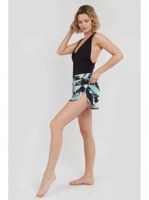Fundango Elderberry Boardshort for women in dark blue 5