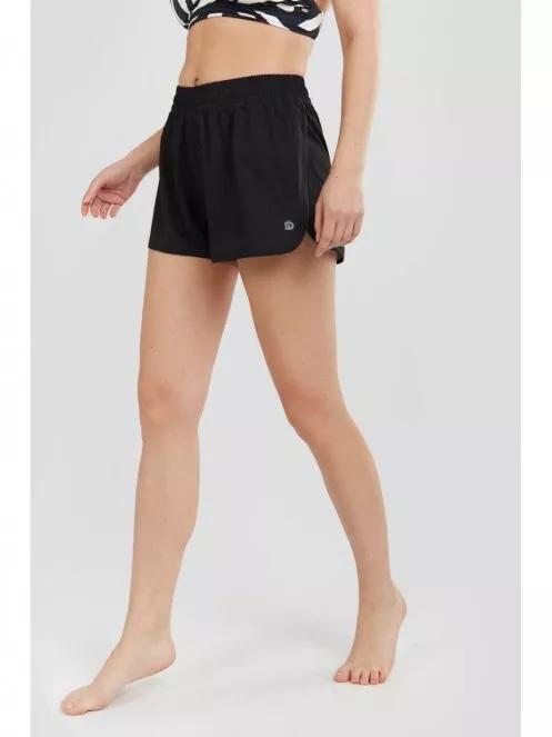 Fundango Elderberry Boardshort for women in black 2