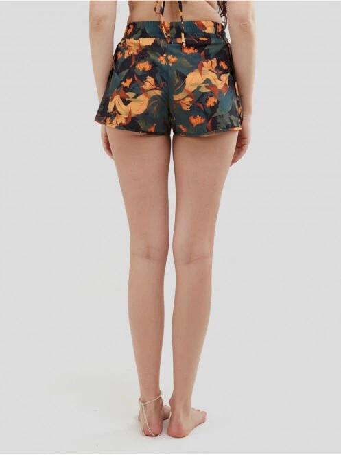 Fundango Elderberry Boardshort for women in multicolor 3