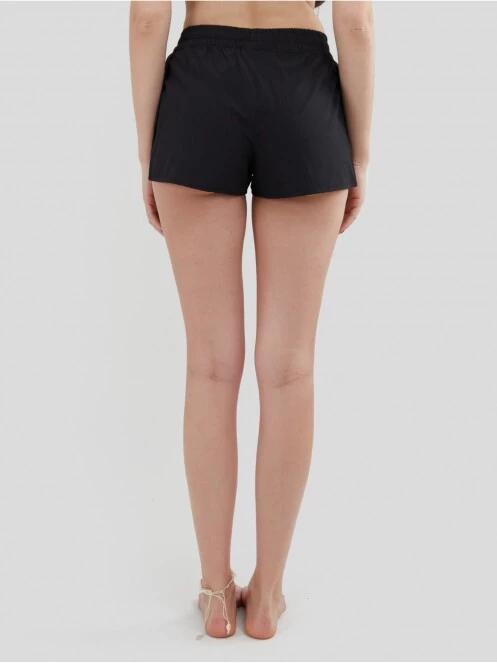 Fundango Elderberry Boardshort for women in black 3