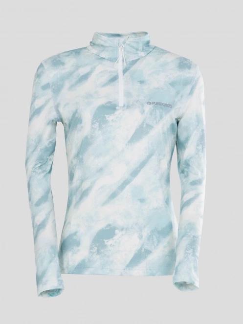 Fundango Yade Baselayer Top for women in light blue 2