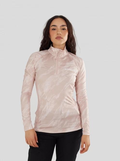 Fundango Yade II Baselayer Top for women in pink 2