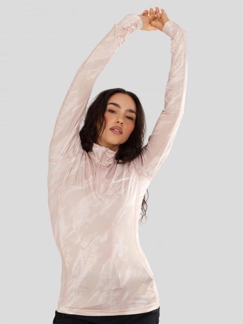 Fundango Yade II Baselayer Top for women in pink 6