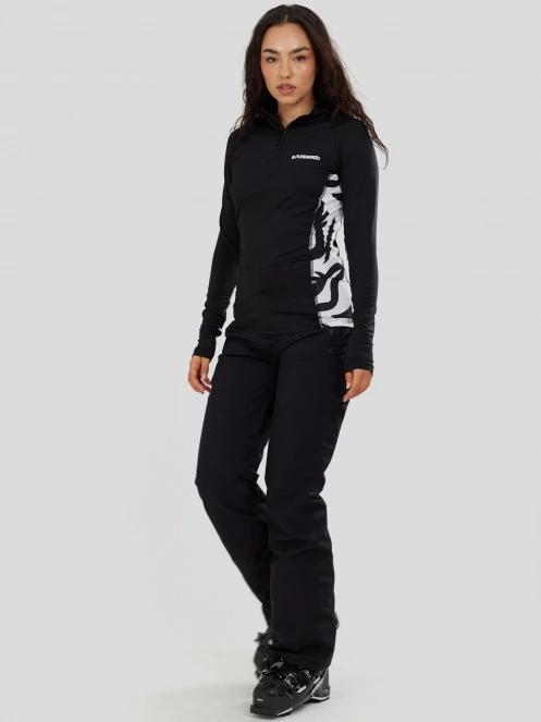 Fundango Yade II Baselayer Top for women in black 4
