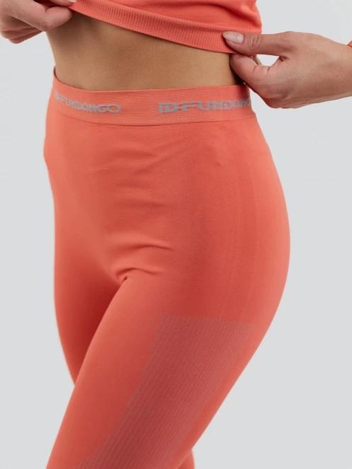 Fundango Seamless Baselayer Set for women in pink 8