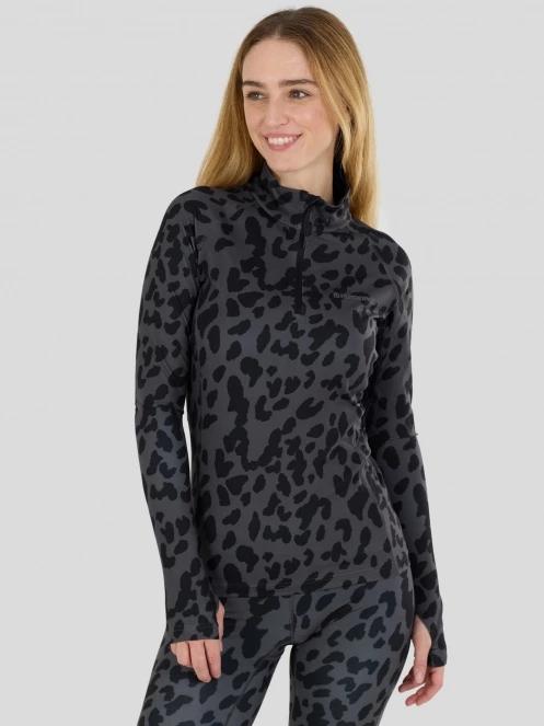 Fundango Yade III Baselayer Top for women in black 2