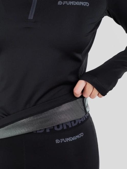 Fundango Yade Thermo III Baselayar Top for women in black 6
