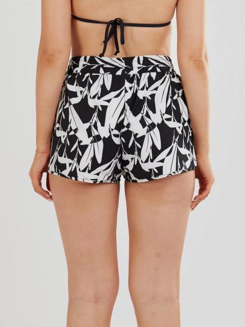 Fundango Elderberry Boardshort for women in black 3