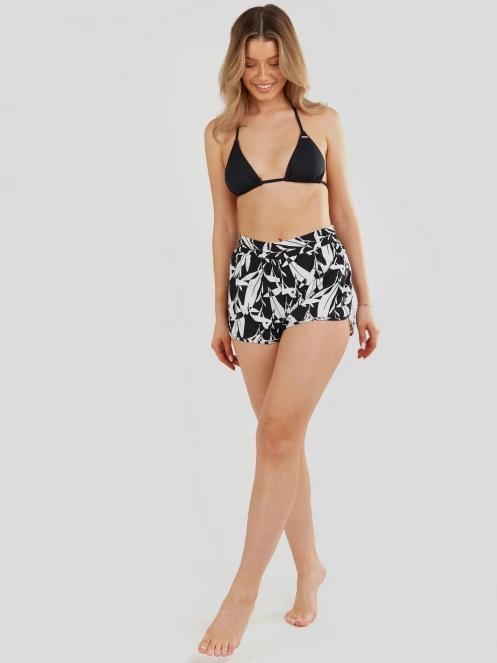 Fundango Elderberry Boardshort for women in black 4