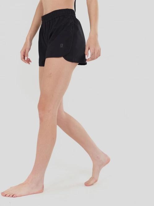 Fundango Elderberry Boardshorts for women in black 2