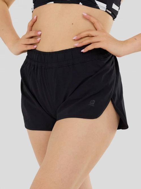Fundango Elderberry Boardshorts for women in black 2