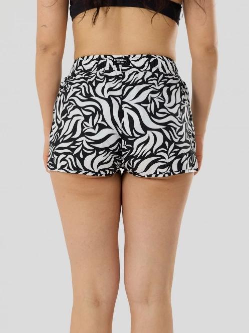 Fundango Elderberry Boardshorts for women in black 3