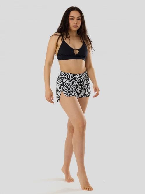 Fundango Elderberry Boardshorts for women in black 4